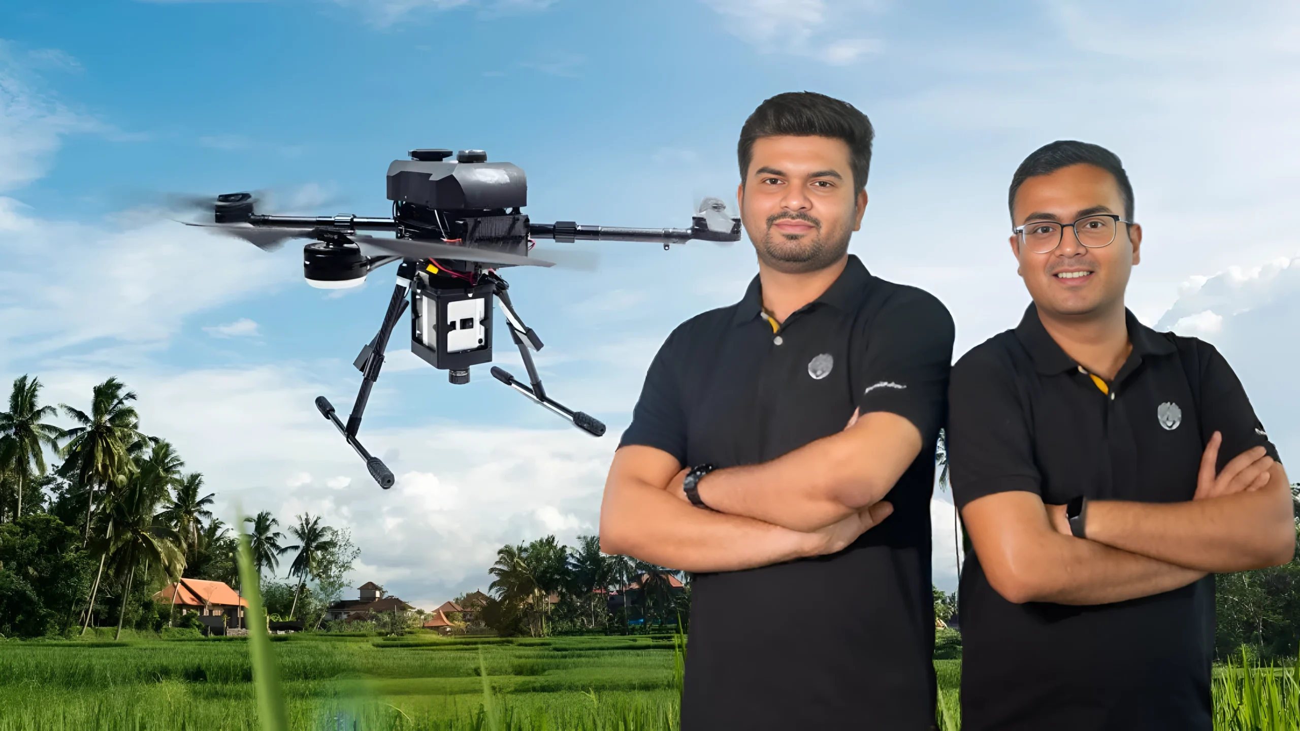 BharatRohan Drone Startup Helping 50,000 Farmers Improve Crop Productivity